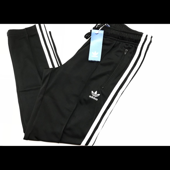 adidas Pants - Black Adidas original cigarettes track pants